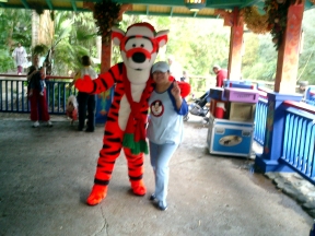 Betty with Tiger 2004
